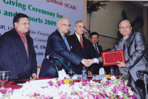 Certificate of Merit Award by the Institute of Chartered Accountants of Bangladesh for Best Published Annual Accounts and Reports for three consecutive years